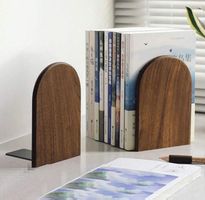 2Stück Buchstützen - Zeitlos schönes Design!