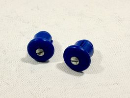Lenkerendstopfen BLAU VINTAGE verschraubbar 2601
