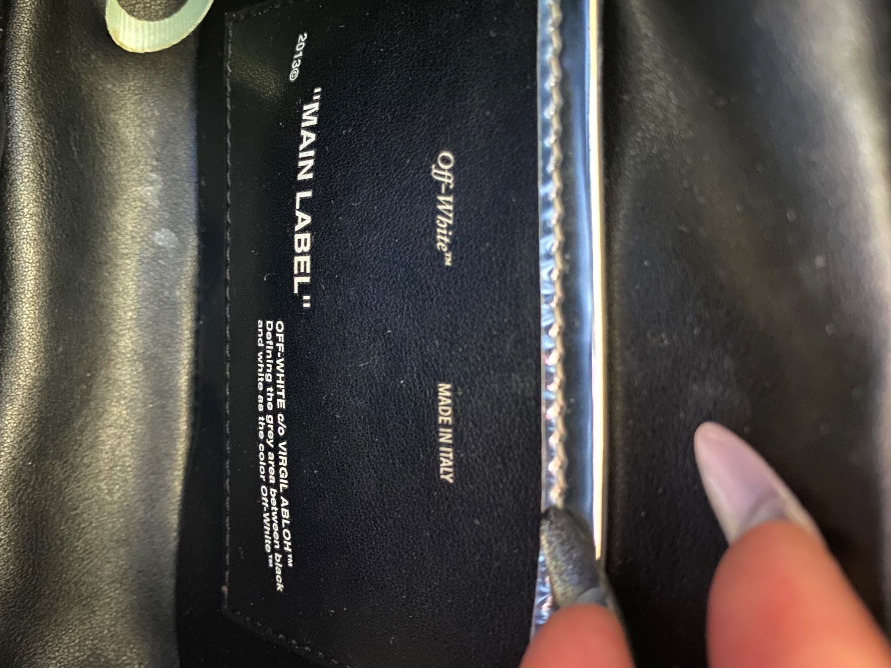 Off-White Taschen: Off-White mirror camera bag – Gebraucht aus Ellikon an der Thur von capricorn1234 4