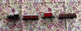 Märklin Dampflokomotive mit Güterwagon H0 analog