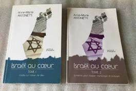 Anne-Marie Antonietti  Israël au Coeur Tomes 1 & 2 Dédicace