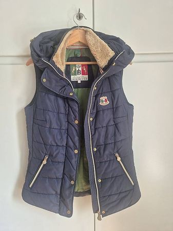 Damen Weste Iris Bayer Grösse 34 dunkelblau