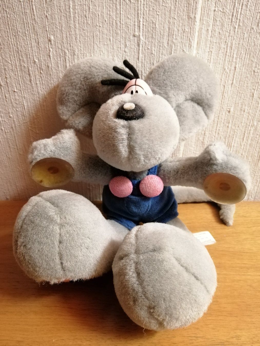 Statuette: Kuscheltier "Diddl" mit Saugnäpfen vintage – Usato da Villmergen venduto da MONCHHICHI