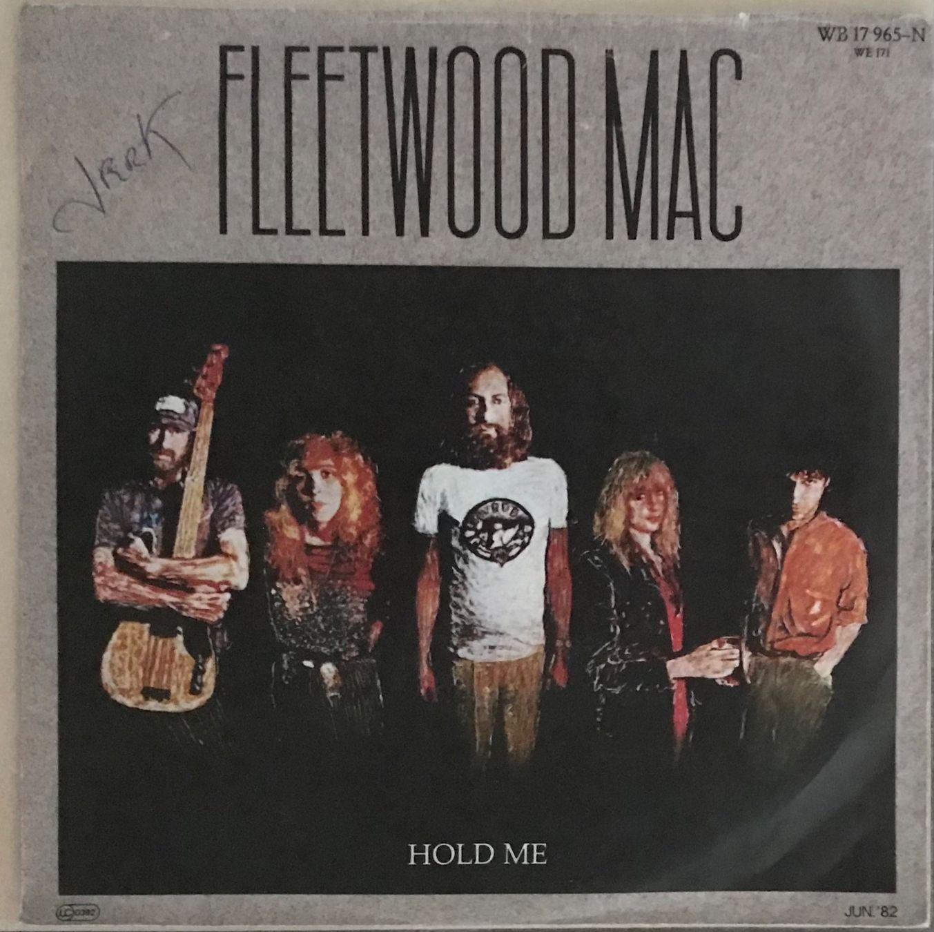 Dischi in vinile: FLEETWOOD MAC - HOLD ME – Usato da Bussigny venduto da vinyl-pas-cher