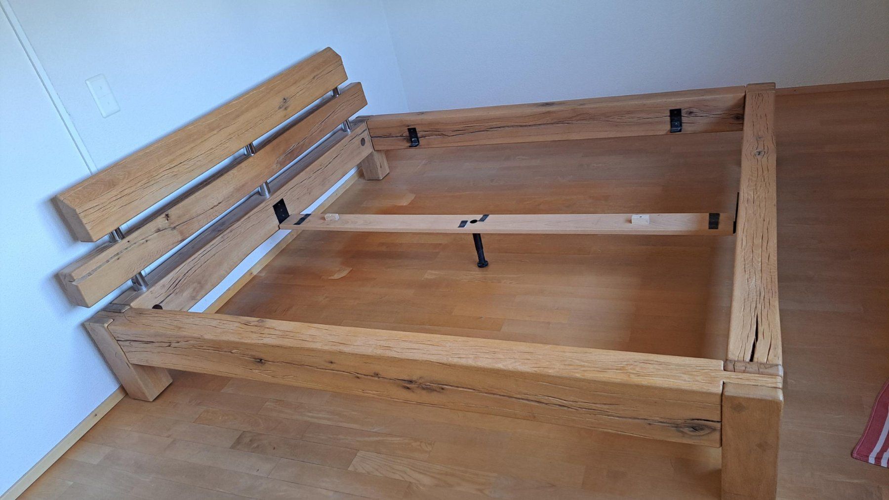 Letti: Doppelbett, Sumpfeiche, Massivholz – Usato da Hittnau venduto da JD-OE 1