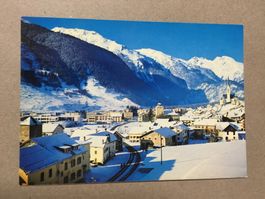Zernez Graubünden Winter datiert 1984