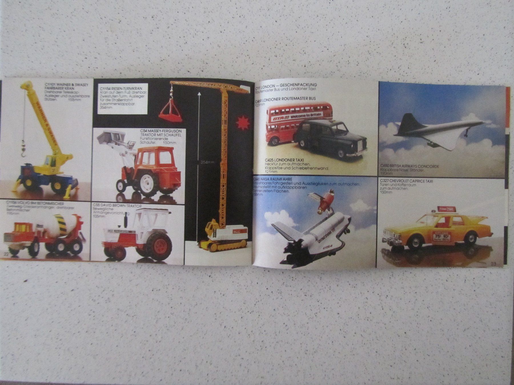 Corgi Toys Modellini d'auto: Corgi Toys Prospekt von 1981-1982 – Usato da Weiningen ZH venduto da dietsch57 5