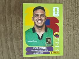 Panini FIFA World Cup 2026 Sticker Gonzalo Valle ECU 3