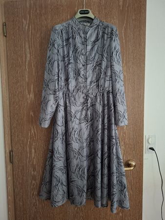 Elegante abito vintage Carnegie of London, Taglia 42👗