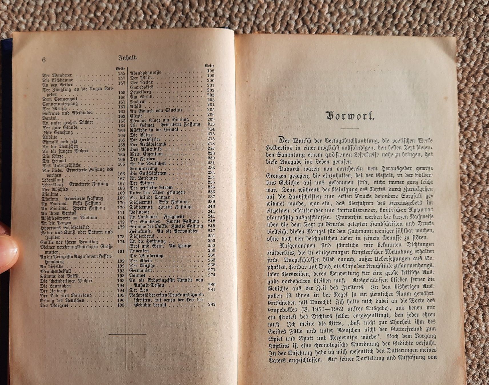Libri: Hölderlins gesammelte Dichtung, Hrsg. Berthold Litzmann – Usato da Niederteufen venduto da Buecherwurm_70 3