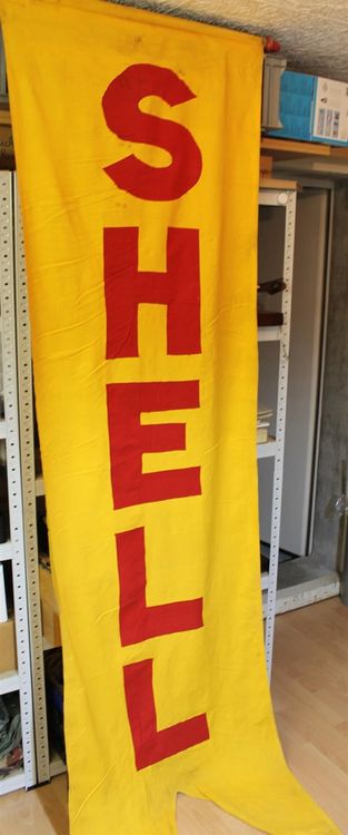 Shell Hissfahne, Bannerfahne 3m x 0.75m (Gebraucht) in Belp für CHF 77 ...