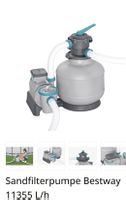 Sandfilterpumpe Bestway 11355 L/h