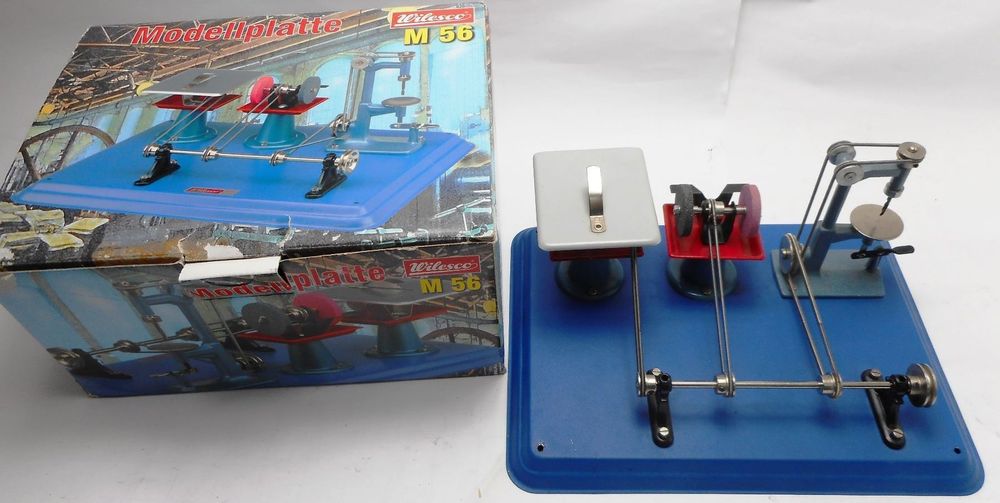 Wilesco 00560 Plaque Modèle M56 Pour Machines à Vapeur - Atelier Complet