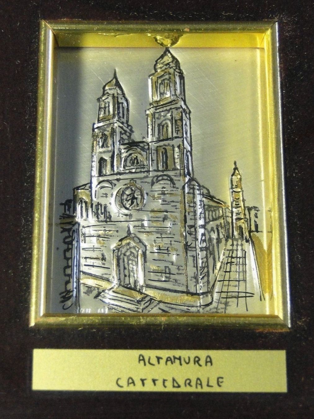 Foto & Immagini: Bild aus Silber Platte mit Gold – Usato da Emmenbrücke venduto da Ulisse-22 1