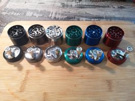 Kräuter Grinder in verschiedenen Farben