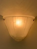 WUNDERBARE APPLIQUE ART DECO, SUPER ZUSTAND, 4 STK VORHANDEN