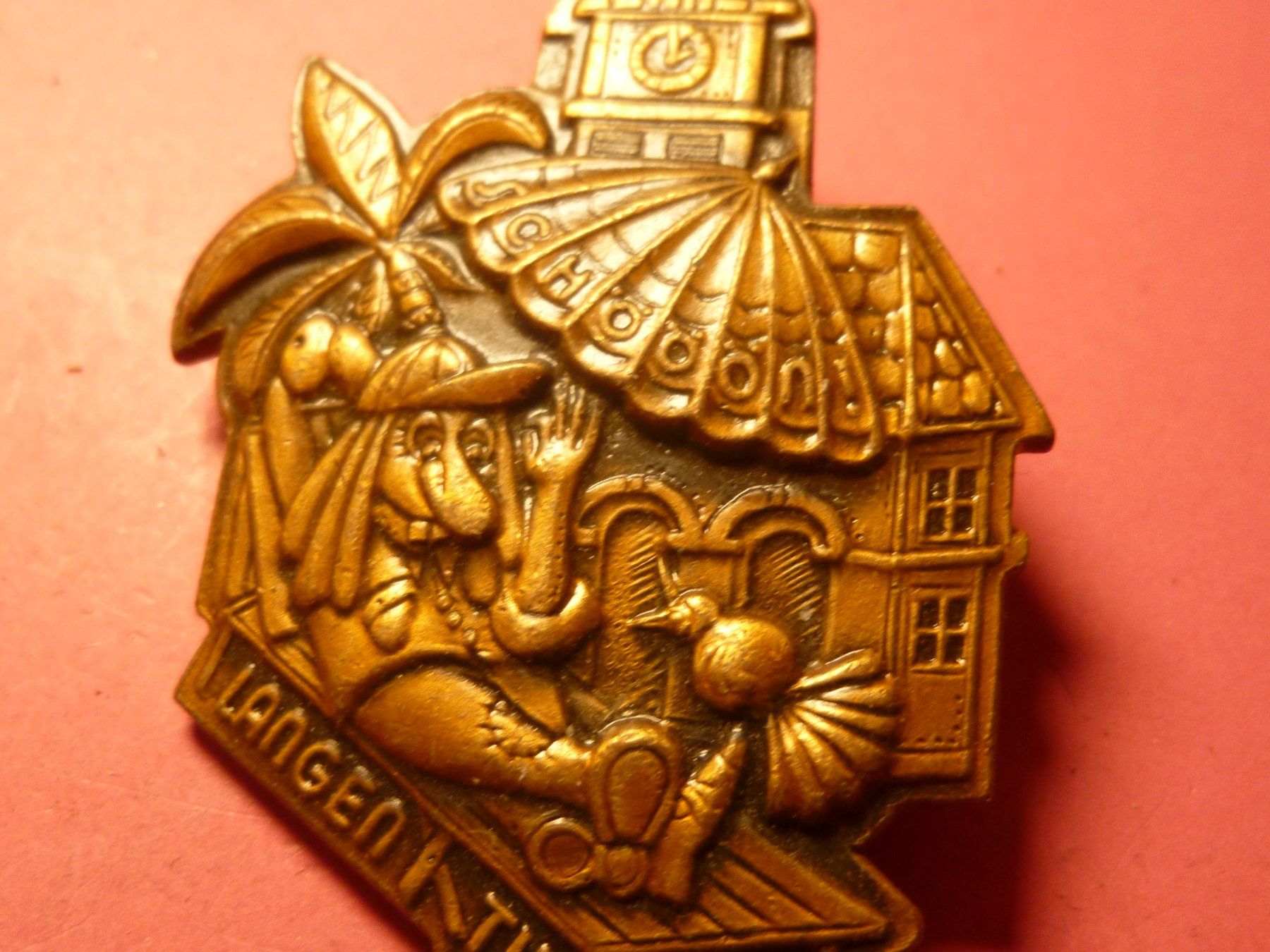 Plaketten & Abzeichen: LANGENTHAL  1989 BRONZE – Gebraucht aus Ried (Muotathal) von Mandarin02