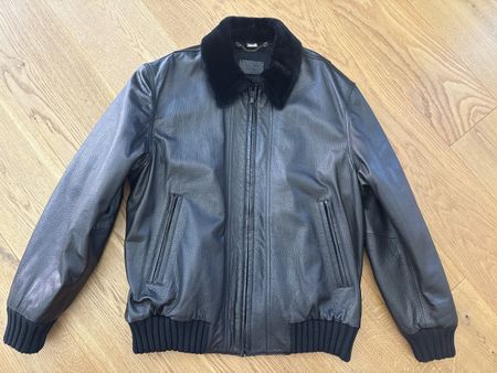 Braun Büffel - Echtleder Herrenjacke, Grösse 52