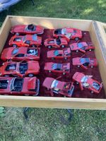 Konvolut 12 Ferrari 1 Jaguar Modellautos Burango + Polistil
