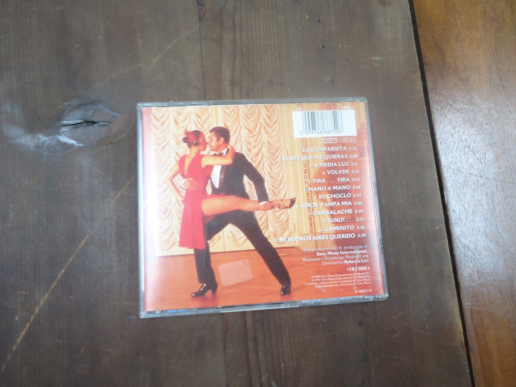 CD: Julio iglesias - Tango – Usato da Vessy venduto da mafabe 1