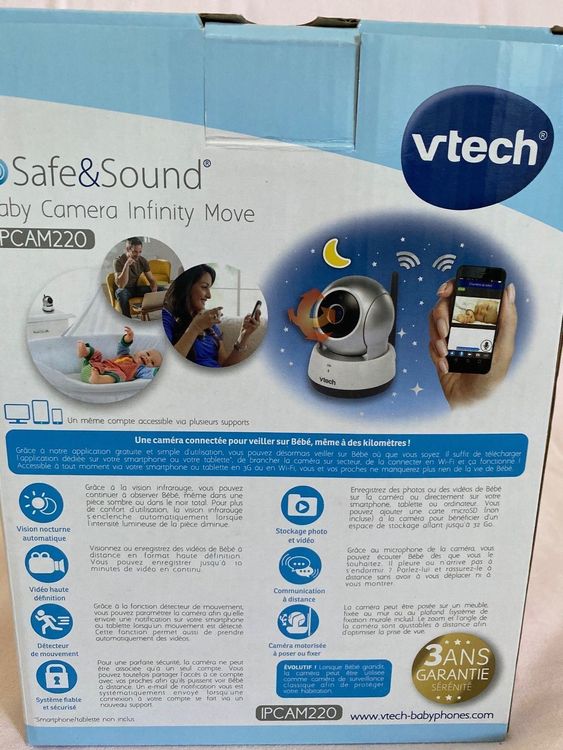 Babyphone Vtech neuf grand écran - VTech