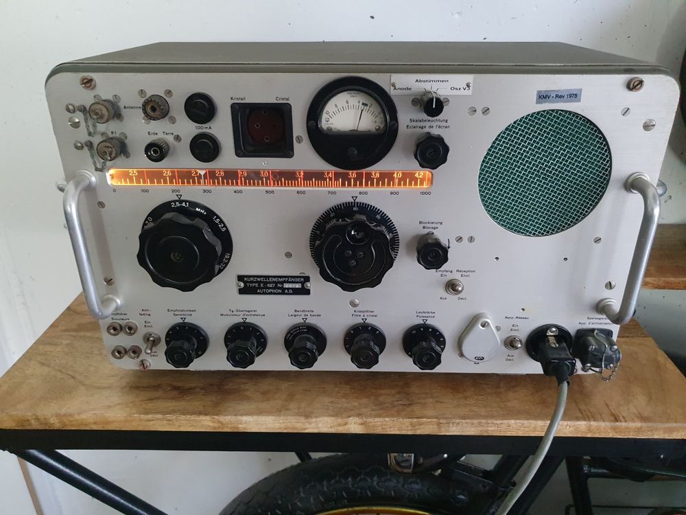 Autophon E-627 Kurzwellen Amateurfunk KW Empfänger (Gebraucht) in ...