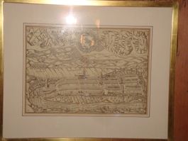 Holzstich/Zeichnung (?), Bern anno 1549