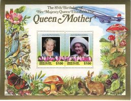 Block "Queen Mum". St. Vincent