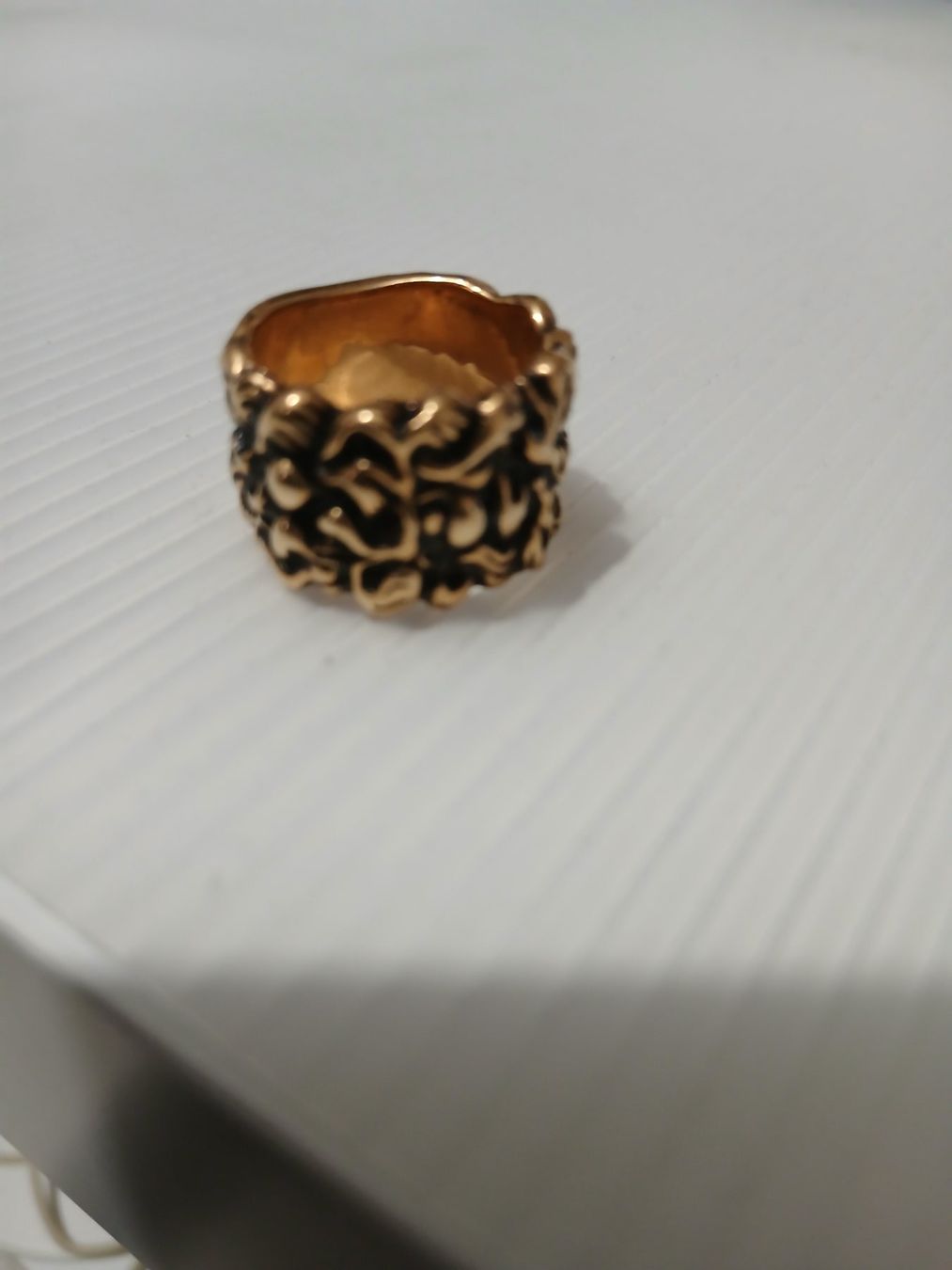 Gucci Bagues: Gucci ring "Lion mane" – D'occasion à Genève par GenevaLuxury 2