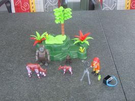 Playmobil 5273 WWf Wild life Zoologin Okapi Gorilla
