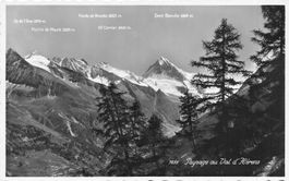 Val d'Hérens (VS) – Panorama con Dent Blanche e Grand Cornie