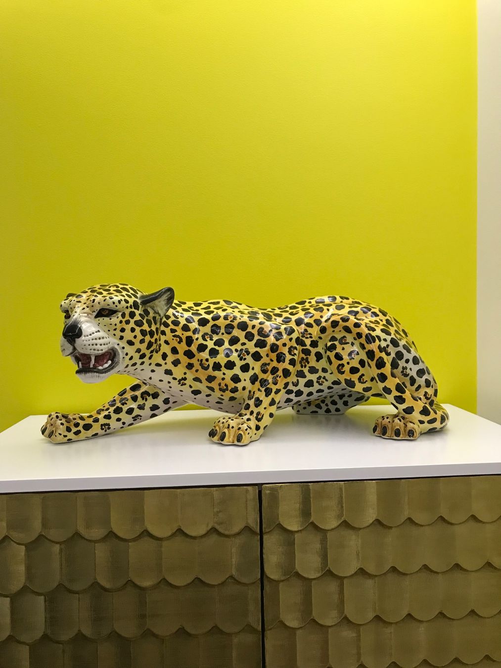 Sculture & Statue: CERAMIQUE VINTAGE LÉOPARD ITALIE – Usato da Fully venduto da Gaga1990 3