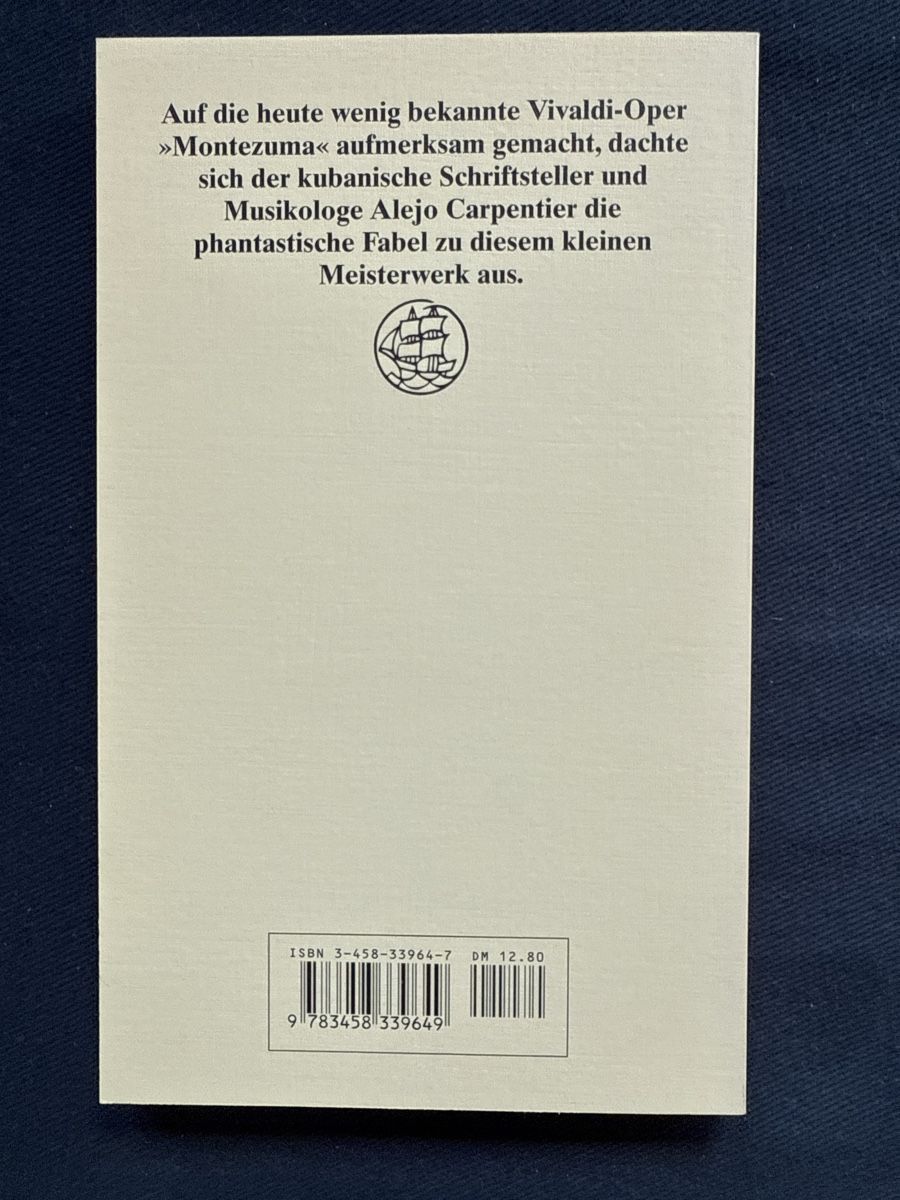 Libri: Carpentier Barock Konzert, Novelle – Usato da Zürich venduto da thomashahn 1