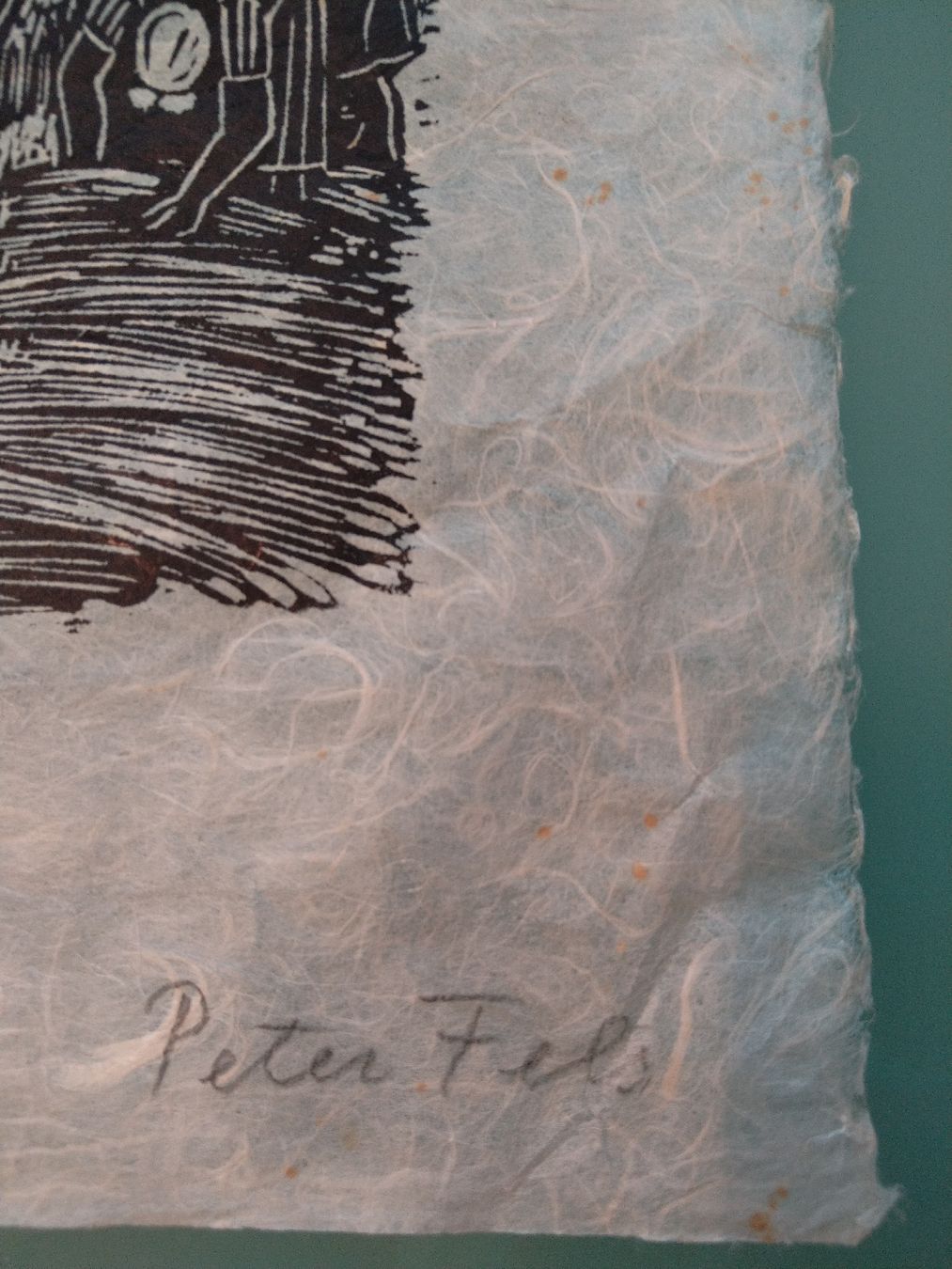 Xilografie: Peter Fels, der Schnitter – Usato da Bischofszell venduto da Museumscafe 5