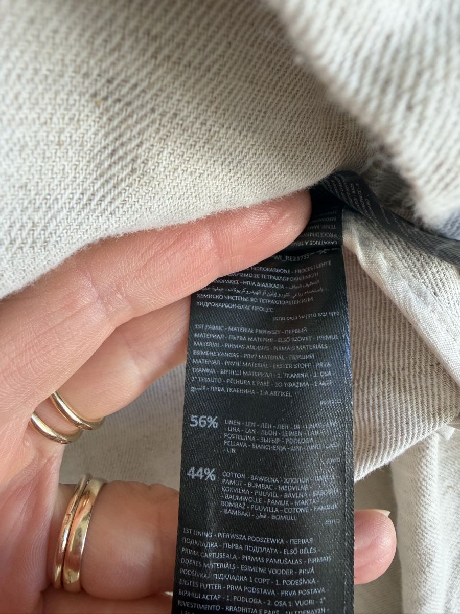 Giacche: Leinen Jacke beige – Usato da Uster venduto da Monika_OB 9