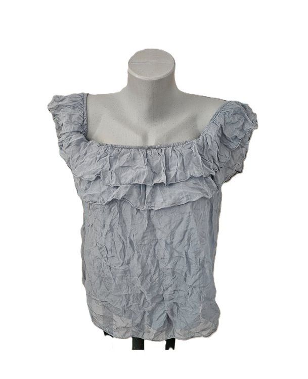 T-shirt: KING KONG OVERSIZE Boho Shirt ca. Gr. M mit 40% Seide – Usato da Füllinsdorf venduto da Sunnebliemli7 1