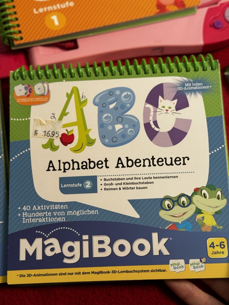Libri: Vtech MagiBook Starterset  Hefte 4-6J – Usato da Goldau venduto da mira221 4