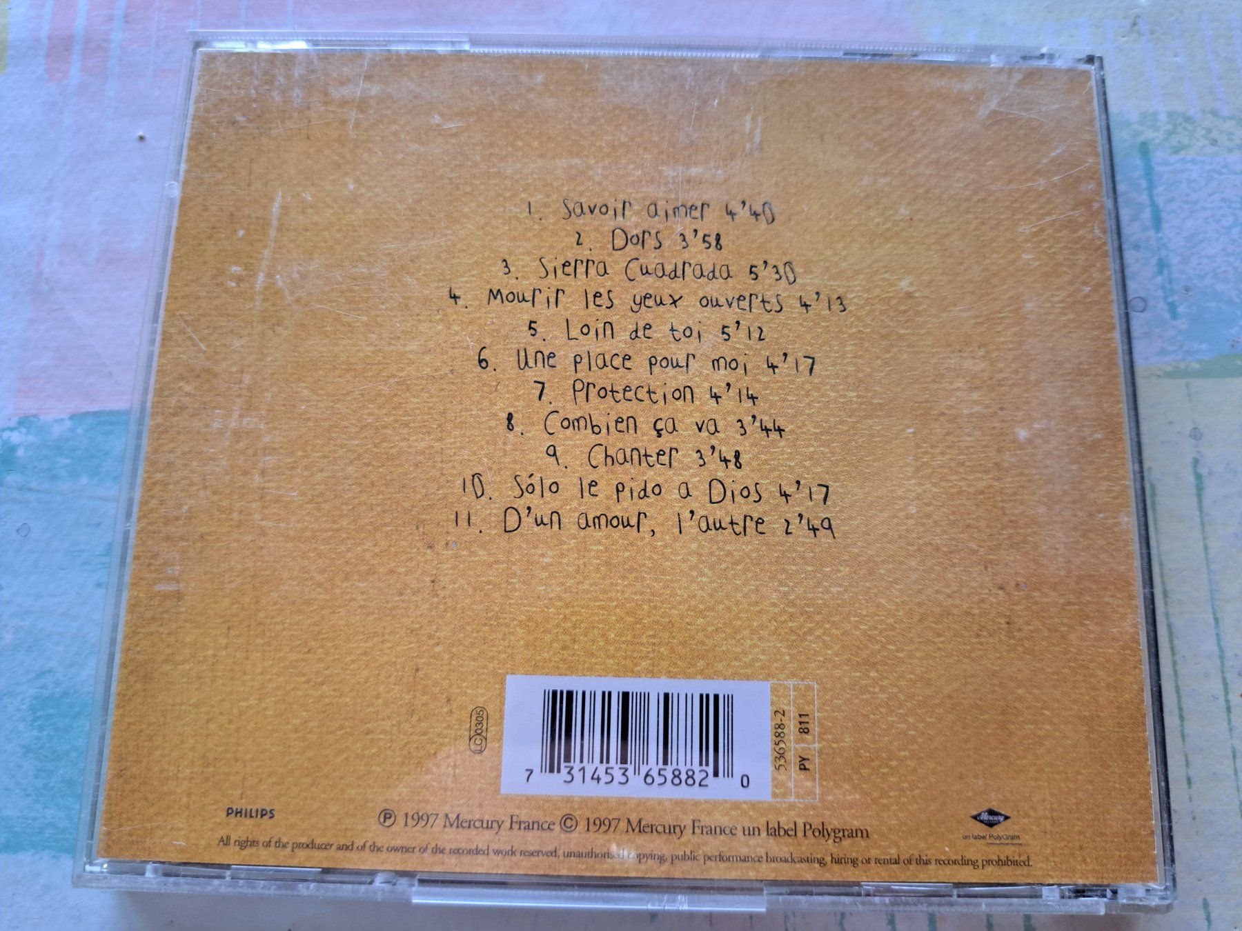 CD: Cd Flroent Pagny - Savoir Aimer  – Usato da Pully venduto da bro_n52j 1