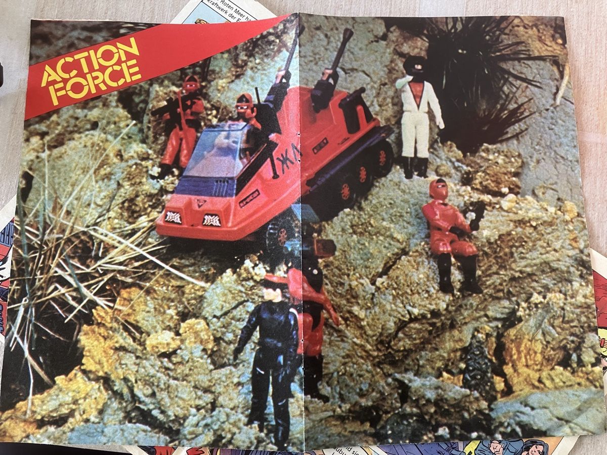 Comics: Prospekt Comic ACTION FORCE 80er Jahre – Gebraucht aus Hedingen von Pasokon74 2