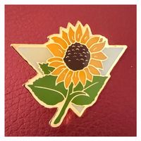 Pin - Sonnenblume