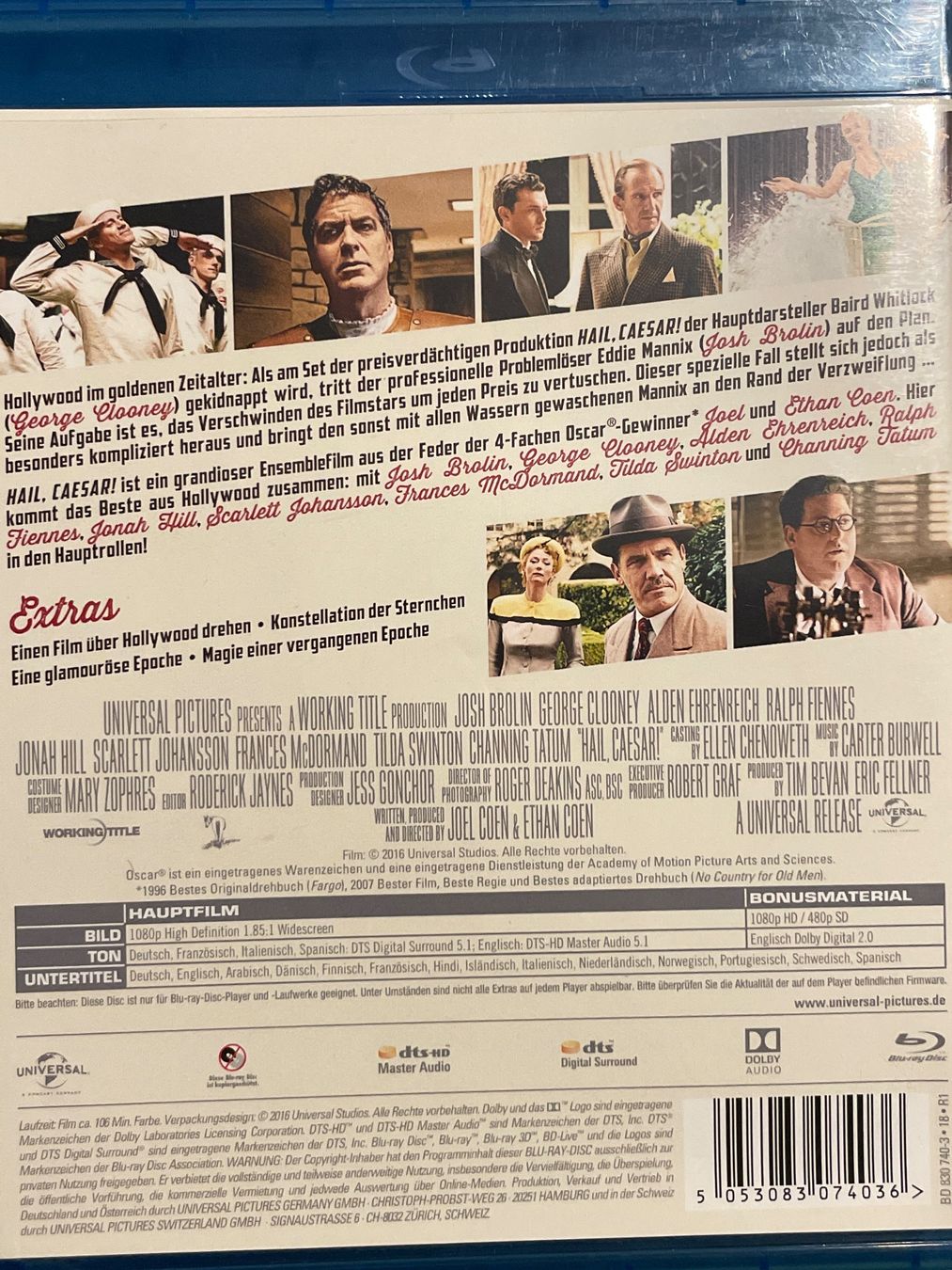 Tutti i DVDs: Hail, Caesar! (2016) – Nuovo (secondo la descrizione) da Waldenburg venduto da Gonzo8 1