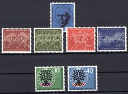 R6599  /  Allemagne RFA 1960 neufs XX