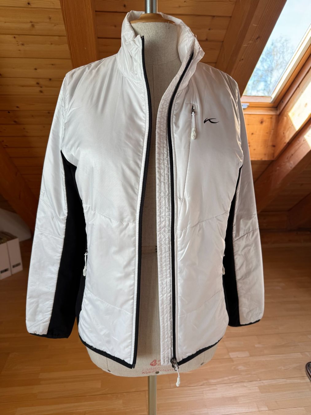 Kjus Vestes: Lasse Kjus Midlayer, weiss schwarz – Neuf (Voir description) à Stäfa par Mofi8712