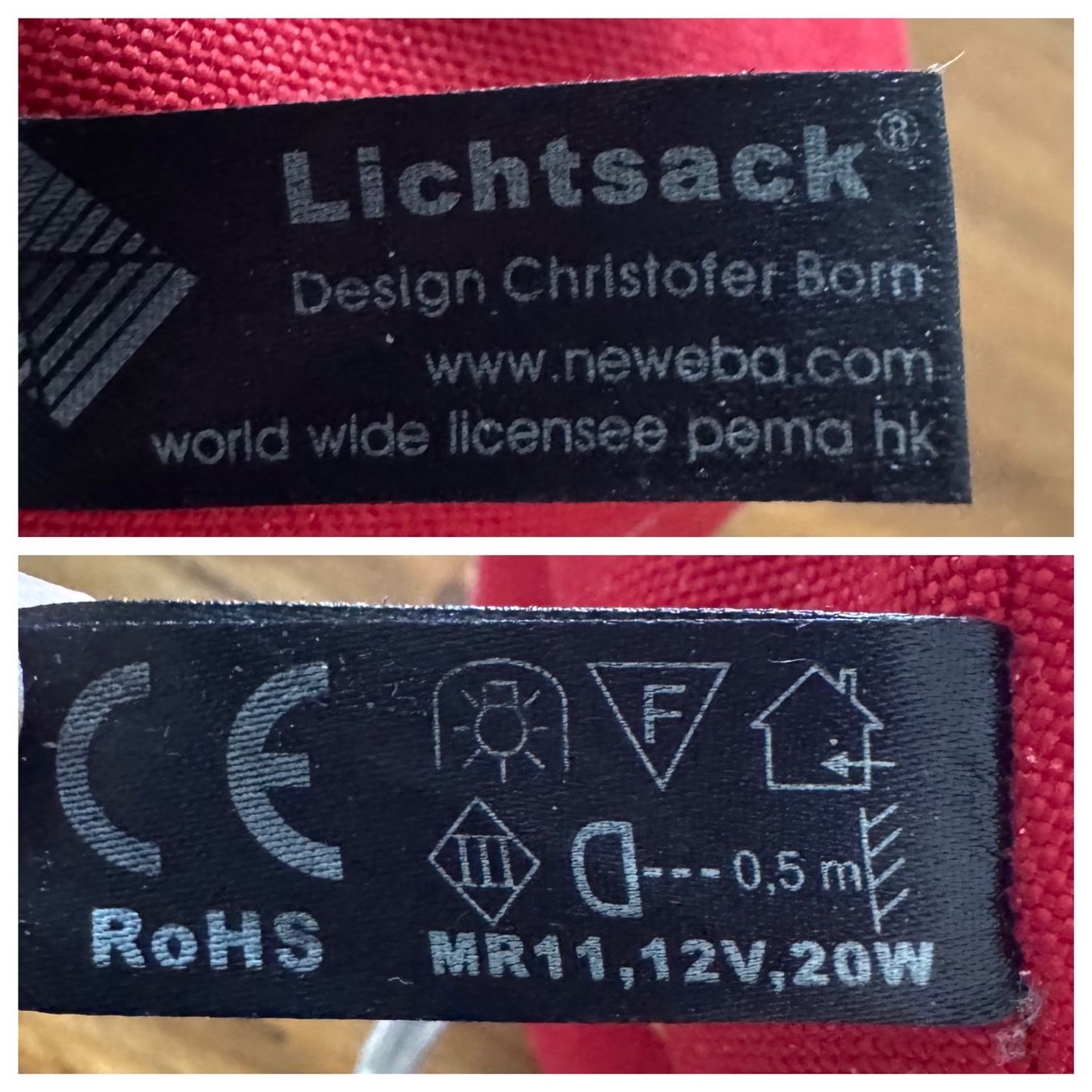 Lampen: Lichtsack von Christofer Born - Kult Leuchte – Gebraucht aus Riehen von ekc_ymy2 1