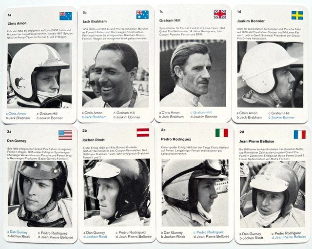 Giochi: Quartett Rennfahrer 0190 Jo Siffert – Usato da Zürich venduto da gigimai67 2