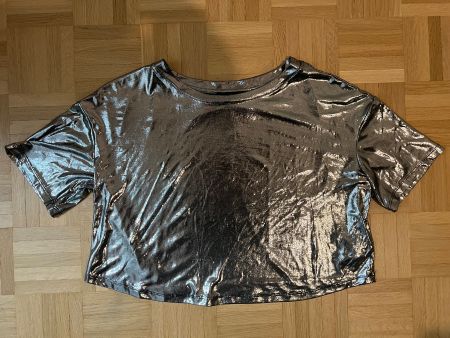 Silbriges Glamour Shirt