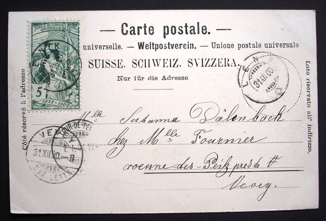 Ansichtskarten: Gruss aus LENK 1900 – Gebraucht aus Jona von philajona 1