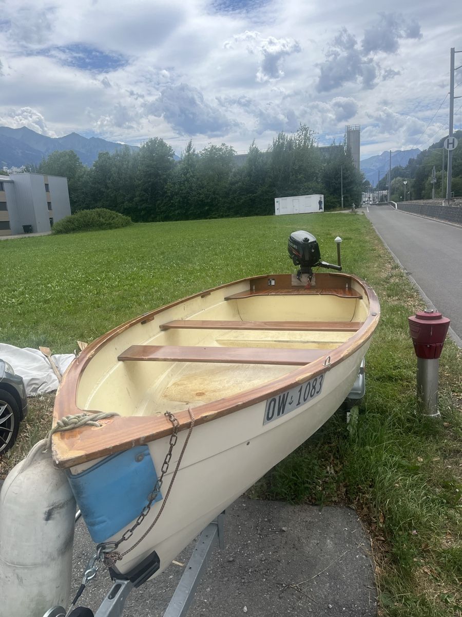 Boote: Fischerboot mit Trailer – Gebraucht aus wilen (sarnen) von diegobazzocco