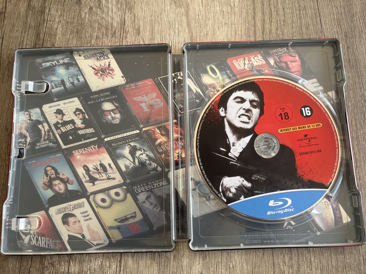 Alle DVDs: Scarface - Limited Steelbook Edition - Blu-ray – Gebraucht aus Frutigen von abr_w5b2 1