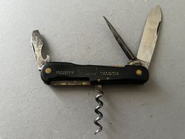 Antike Sackmesser Paul A. Henckels 99 mm GOLIATH FAHRT WAGEN